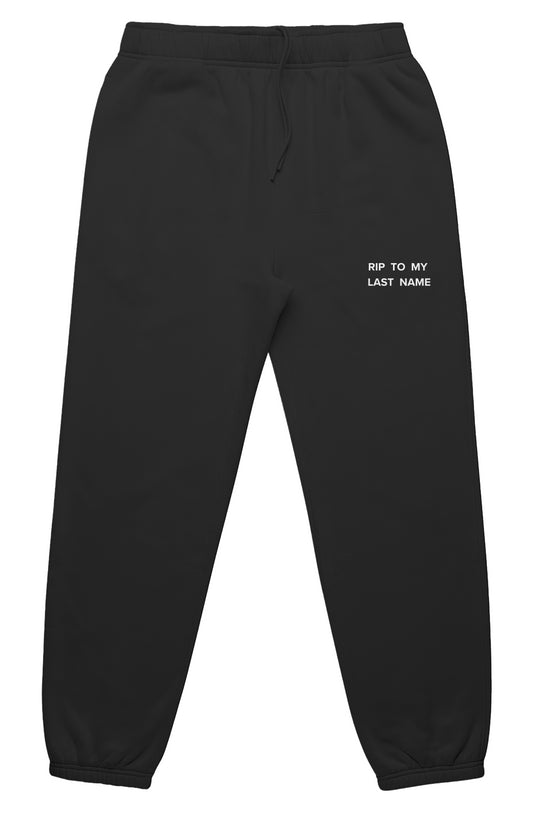 Relax Track Pants- RIP TO MY LAST NAME